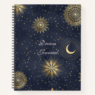 Dream Journal - Modern Celestial Theme Journal