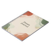 Dream Journal - Pastel Abstrait (Côté gauche)