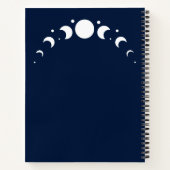 Dream Journal - Phases of the Moon Dream Journal Notitieboek (Achterkant)
