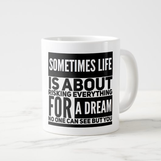 Dream Jumbo Mug (Devant droit)