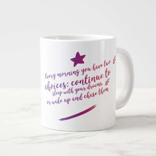 Dream Jumbo Mug (Devant droit)