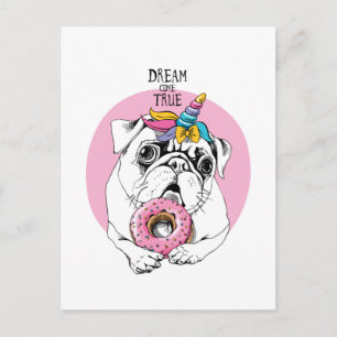 Dream Kom waar Briefkaart