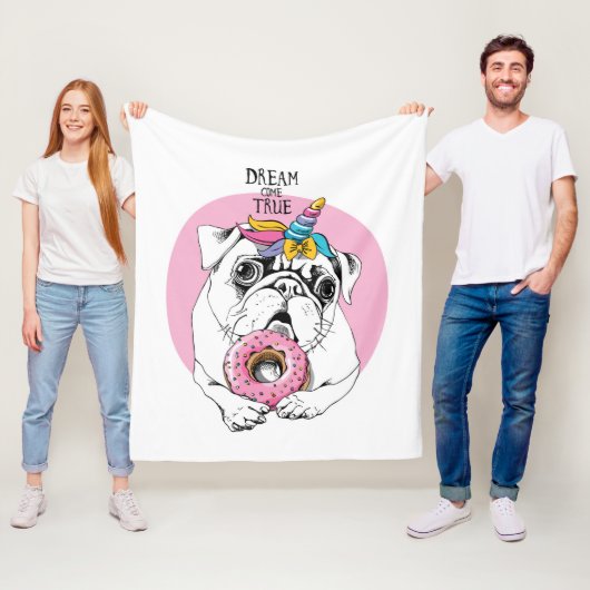 Dream Kom waar Fleece Deken (In situ)