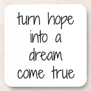 Dream komt uit True Hard Plastic Onderzetter