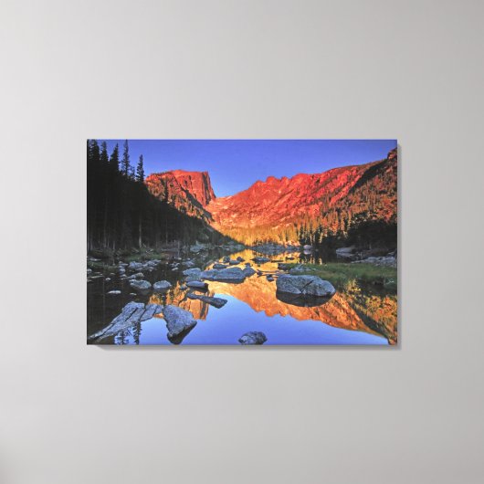 Dream Lake Canvas Afdruk (Voorkant)