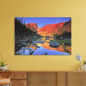 Dream Lake Canvas Afdruk (Insitu (Woonkamer))