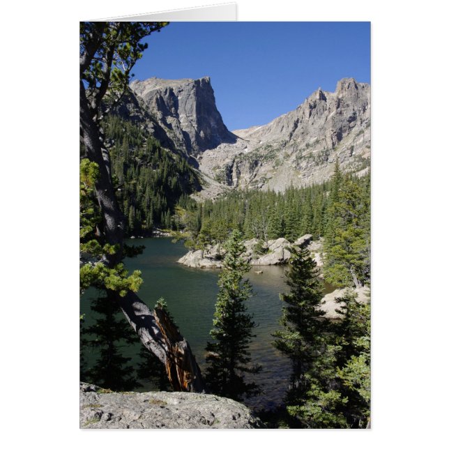 Dream Lake, Colorado Card (Devant)