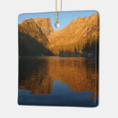 Dream Lake in Sunrise Light I Keramisch Ornament (Links)