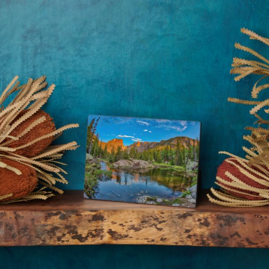 Dream Lake Landscape Fotoplaat (Zijkant)