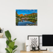Dream Lake Landscape Poster (Thuiskantoor)