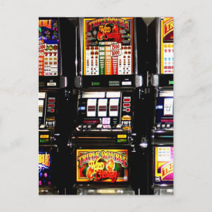 Dream Machines - Lucky Slot Machines Briefkaart