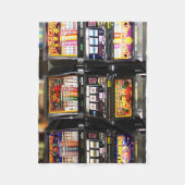 Dream Machines - Lucky Slot Machines Fleece Deken (Voorkant)