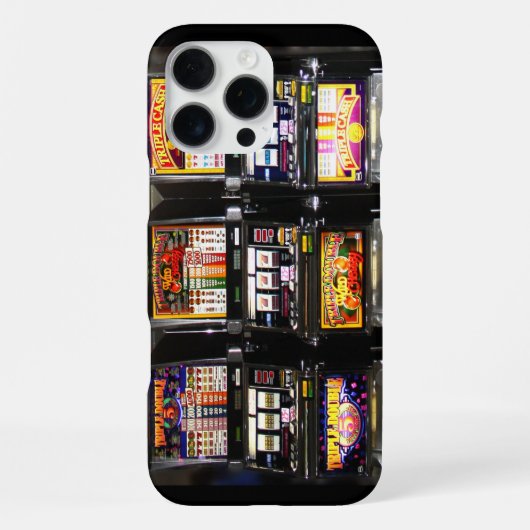Dream Machines - Lucky Slot Machines iPhone Hoesje (Achterkant)