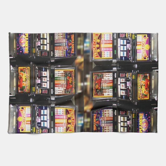 Dream Machines - Lucky Slot Machines Theedoek (Horizontaal)