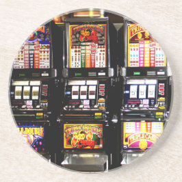 Dream Machines - Lucky Slot Machines Zandsteen Onderzetter