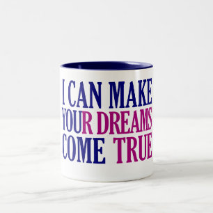 Dream Maker-mok - kies stijl en kleur Tweekleurige Koffiemok