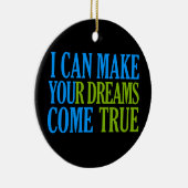 Dream Maker ornament, aanpasbaar Keramisch Ornament (Rechts)