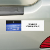 DREAM MINDS - VAN LEVEN EN VAN IT! BUMPERSTICKER (Op auto)
