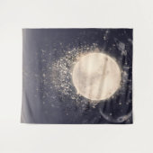 Dream Moon Magic Cosmic Sparkles Wandkleed (Voorkant (horizontaal))