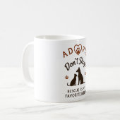 Dream Mug de l'Amoureux des chiens - Sip & Support (Devant gauche)