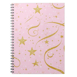Dream Notes – Pink & Gold Star Notitieboek
