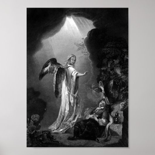 Dream of Jacob  Art Print (Voorkant)