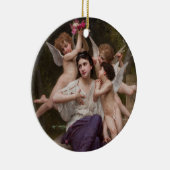 Dream of Spring, Rêve de Printemps van Bouguereau Keramisch Ornament (Rechts)