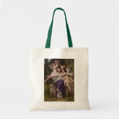 Dream of Spring, Rêve de Printemps van Bouguereau Tote Bag (Voorkant)