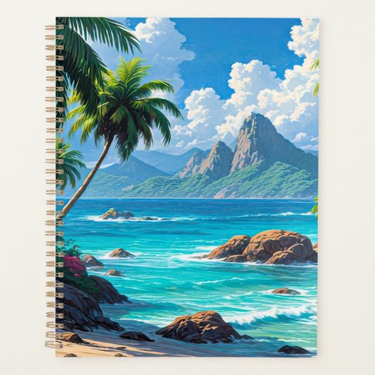 Dream On, Tropical Paradise, Planner (Voorkant)