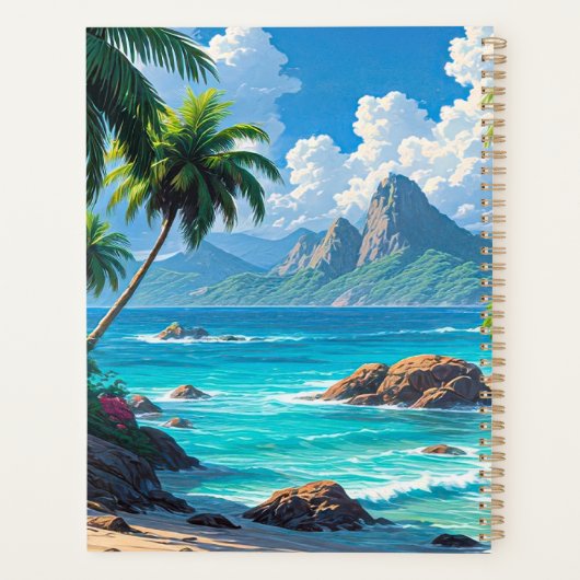 Dream On, Tropical Paradise, Planner (Achterkant)