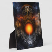 Dream Orb Fractal Art Photo Plaque Fotoplaat (Zijkant)