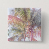 Dream Palm Tree Vierkante Button 5,1 Cm (Voorkant)