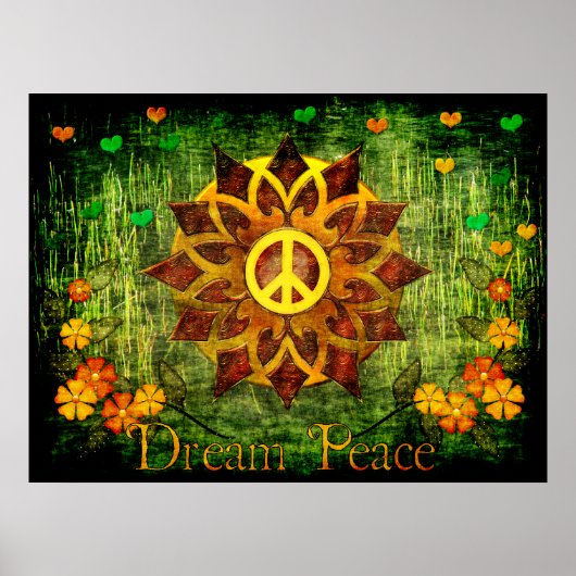 Dream Peace Poster (Voorkant)