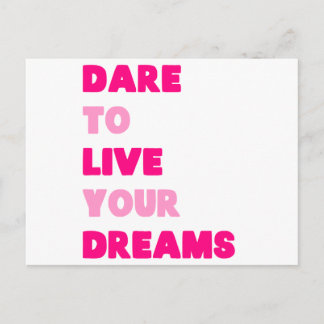 Dream Pink Briefkaart