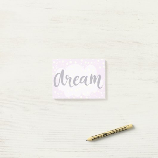 Dream Pink Post-it® Notes (Op bureau)