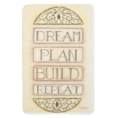 Dream Plan Build Herhalingsmagneet Magneet (Verticaal)