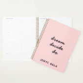 Dream Plan Do Blush Pink Design Planner (Display)