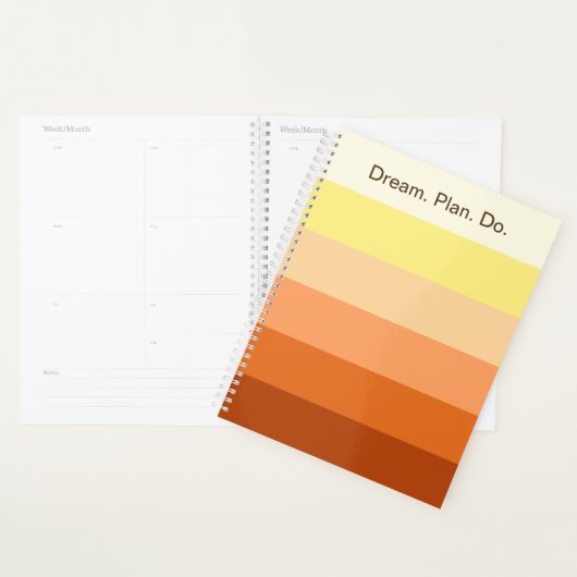 Dream Plan Do – Kleurverloop Terug naar school - Planner (Display)