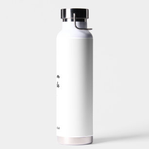 Dream Plan Do Modern Minimalistisch Stijlvol Schri Waterfles