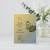 Dream Poem Briefkaart (Staand voorkant)