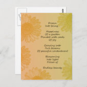 Dream Poem Briefkaart (Voorkant / Achterkant)