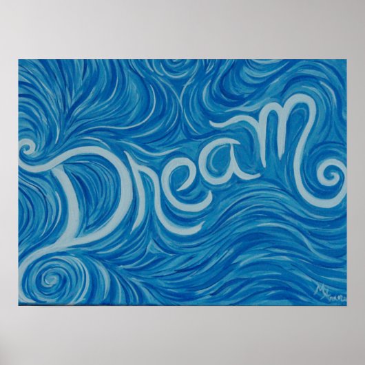 Dream Print op Canvas (Voorkant)
