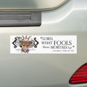 Dream Quote van Midzomer Night Bumpersticker (Op auto)