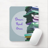 Dream.Read.Grow. Muismat (Met muis)