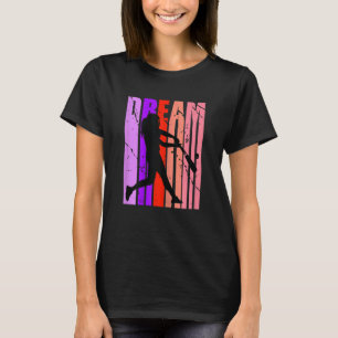 Dream Retro Baseball Limited Funky Silhouette Wo T-shirt