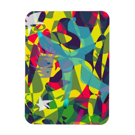 Dream Run Surreal Imagination Flexible Magnet (Vertical)