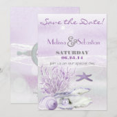 Dream Shore Beach Orchid WeddingSave the Date Save The Date (Voorkant / Achterkant)