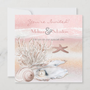 Dream Shore Beach Wedding Kaart