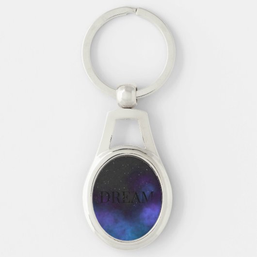 Dream Space Nebula Sleutelhanger (Voorkant)