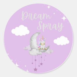 Dream Spray Logo Ronde Sticker